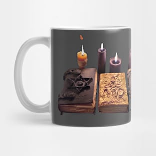 Book & Candle Mug